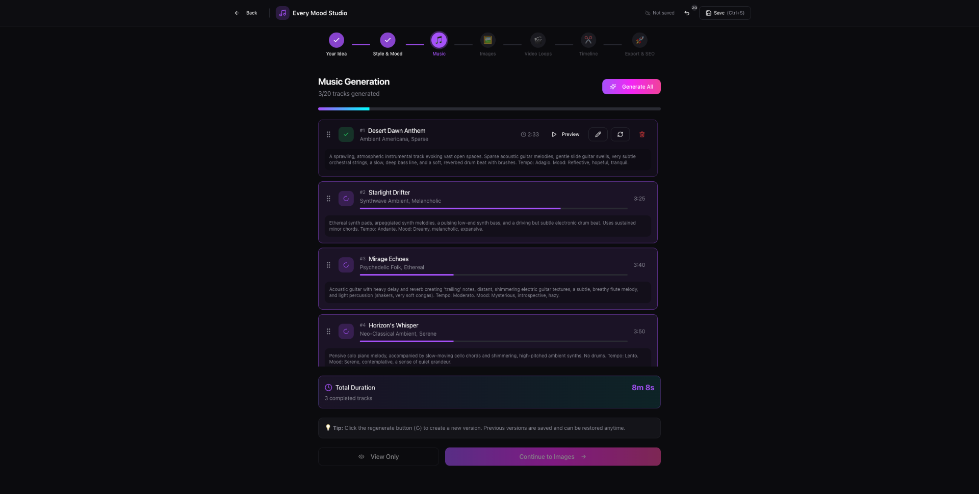 Generate Music